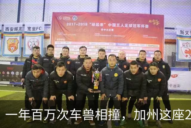 一年百万次车兽相撞，加州这座210英尺天桥快建好了